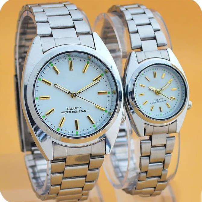 ORIGINAL PA JAM TANGAN COUPLE MURAH 5 RANTAI PREMIUM GROSIR ARLOJI SK002