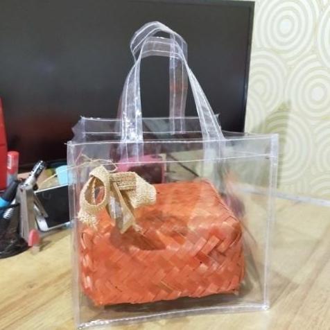 tote bag Tas Souvenir | tas mika transparant