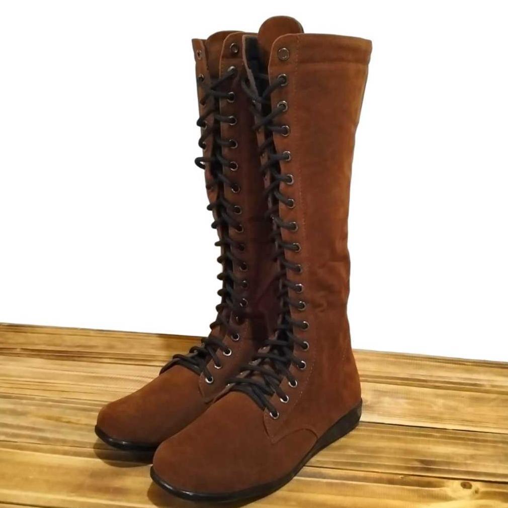 Garansi Sepatu Boots Wanita Model Tinggi Boots Wanita Fashion Korea