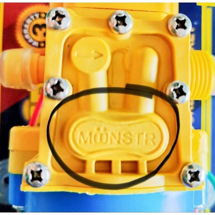 pompa air 12 volt 110 PSI 6 LPM output DRAT MONSTAR