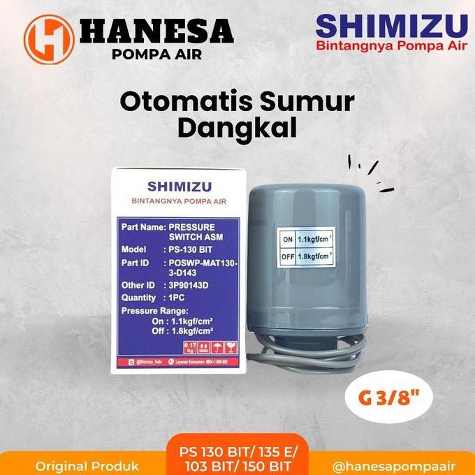 OTOMATIS SHIMIZU (PRESSURE SWITCH)