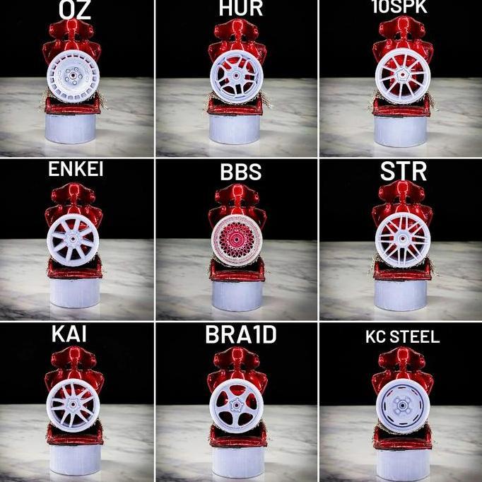 Velg Wpl D12 D42 Rata Fender Premium Resin Velg Rc Wpl D12 D42