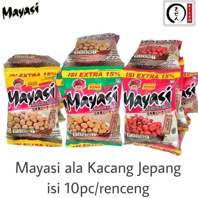 Mayasi Kacang jepang isi 10pc/renceng