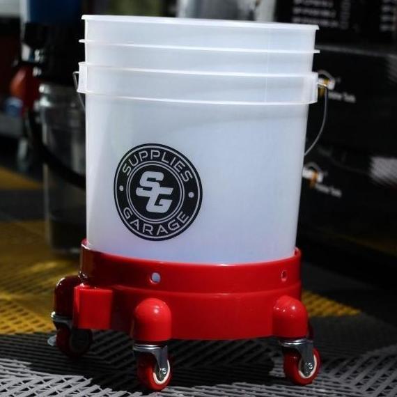 Grosir 5 Wheel Bucket Dolly With Locking Caster