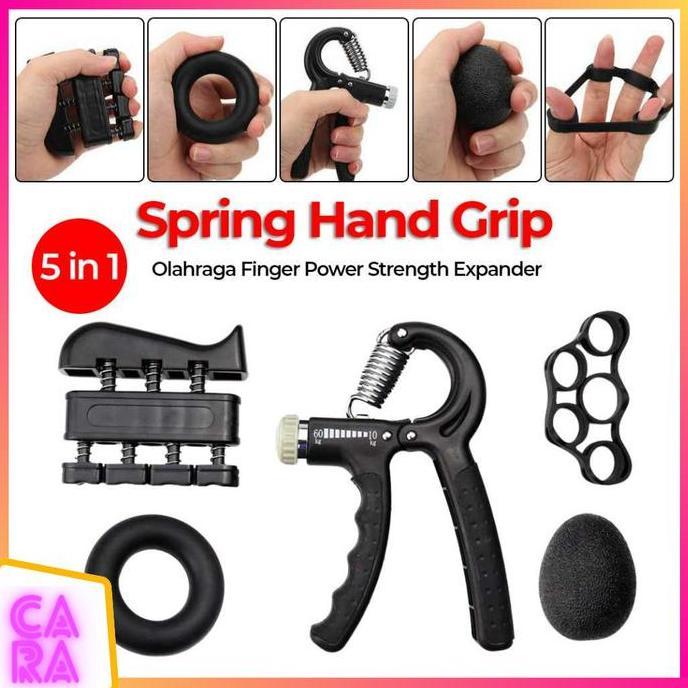 GIRARDY Hand Grip Olahraga Tangan Lengkap 5 in 1 CEG5P