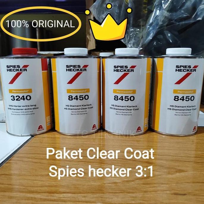 Promo [Paket] Pernis Spies Hecker Hs Clear Coat 8450 3:1