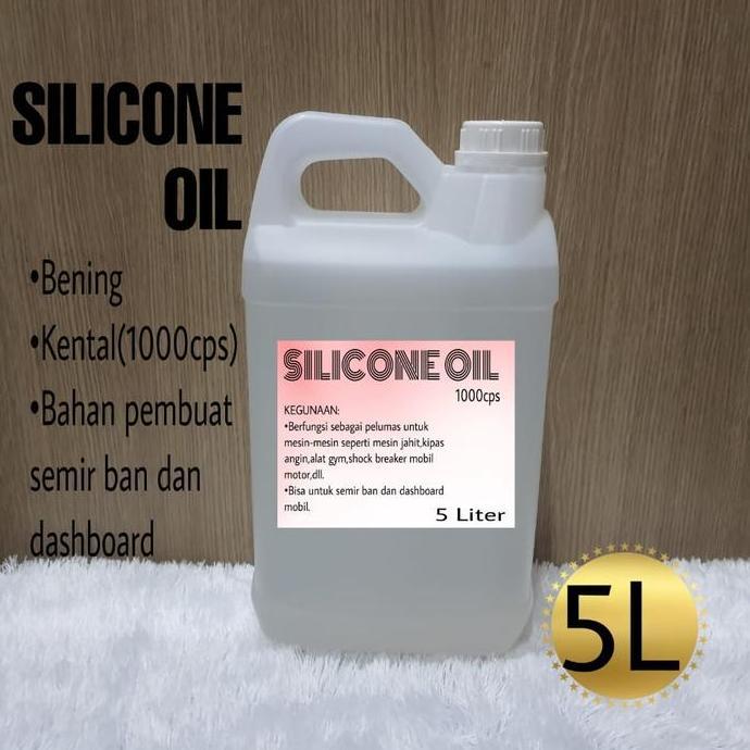 Sale Silicone Oil 5 Liter / Minyak Silicon / Pelumas - 5 Liter