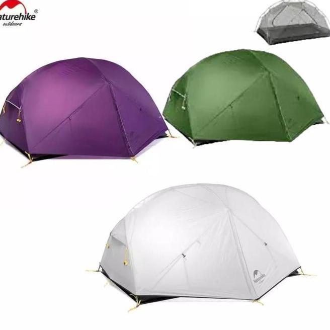 Tenda Mongar Naturehike Nh17T007-M/Nh19M002-J 2P Ultralight Kapasitas 2 Orang