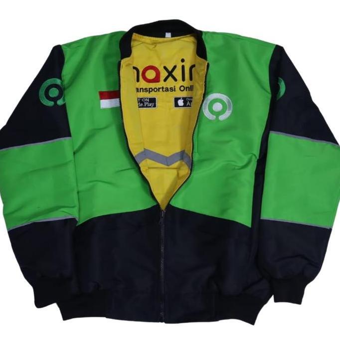 Untere- Jaket Maxim Bolak Balik / Jaket Bb Go Jek Maxim / Jaket Bb Maxim / Jaket Maxim Terbaru 2023 