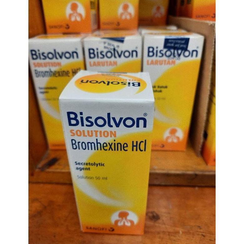 BISOLVON SOLUTION 50 ML | Larutan Bisolvon | Cairan Nebulizer