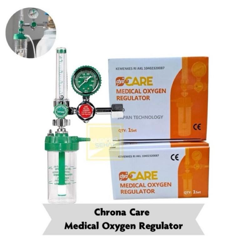 CHRONA CARE - Regulator Tabung Oksigen Medical / Medical Regulator Oxygen