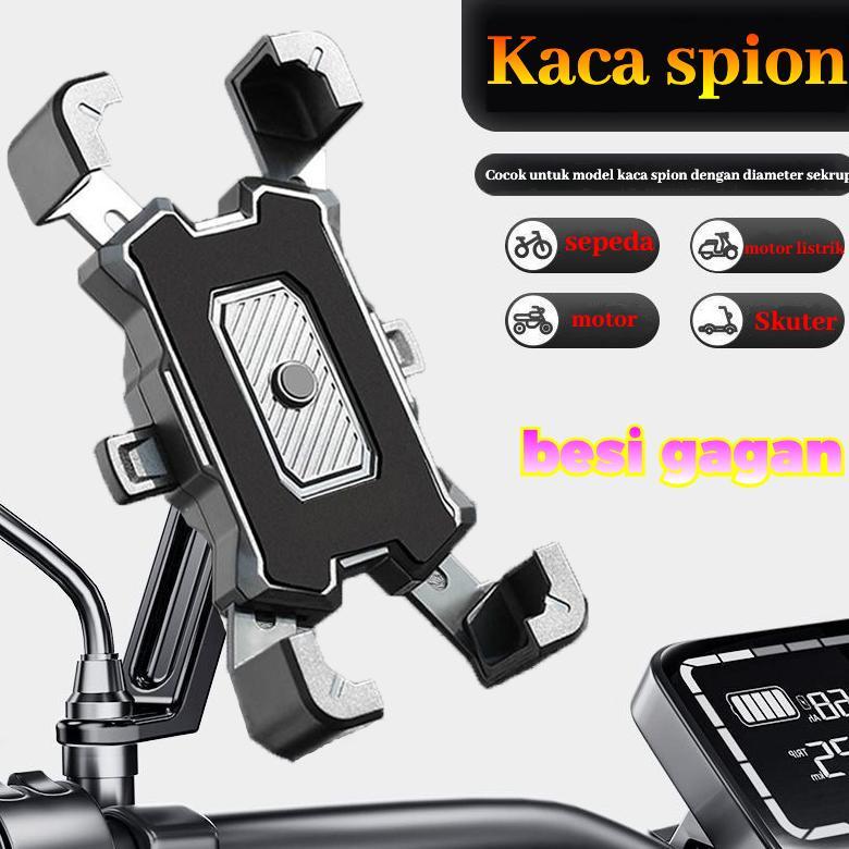 Promo Holder Hp Sepeda Motor /Stand Phone Holder Motor/Bicycle Holder Hp/Holder Hp Motor/Holder Moto
