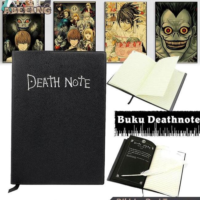 Buku Binder Death Note Buku Tulis Anime Death Note Book Notebook