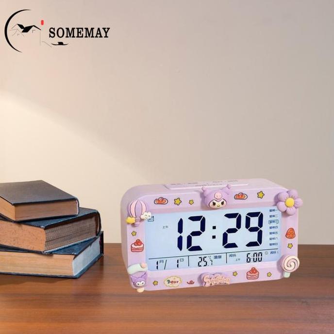 HEMAT BANGET - SOMEMAY  Jam alarm dinding M40/ Digital Jam Weker Mini Mode Alarm / Jam dinding digit