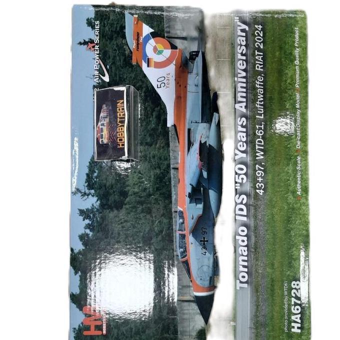 Hobby Master 1:72 Air Power Series HA6728 Panavia Tornado IDS Diecast Model Luftwaffe WTD 61, 43+97,