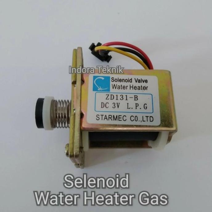 Selenoid Valve Water Heater Gas - Solenoid - Spare Part