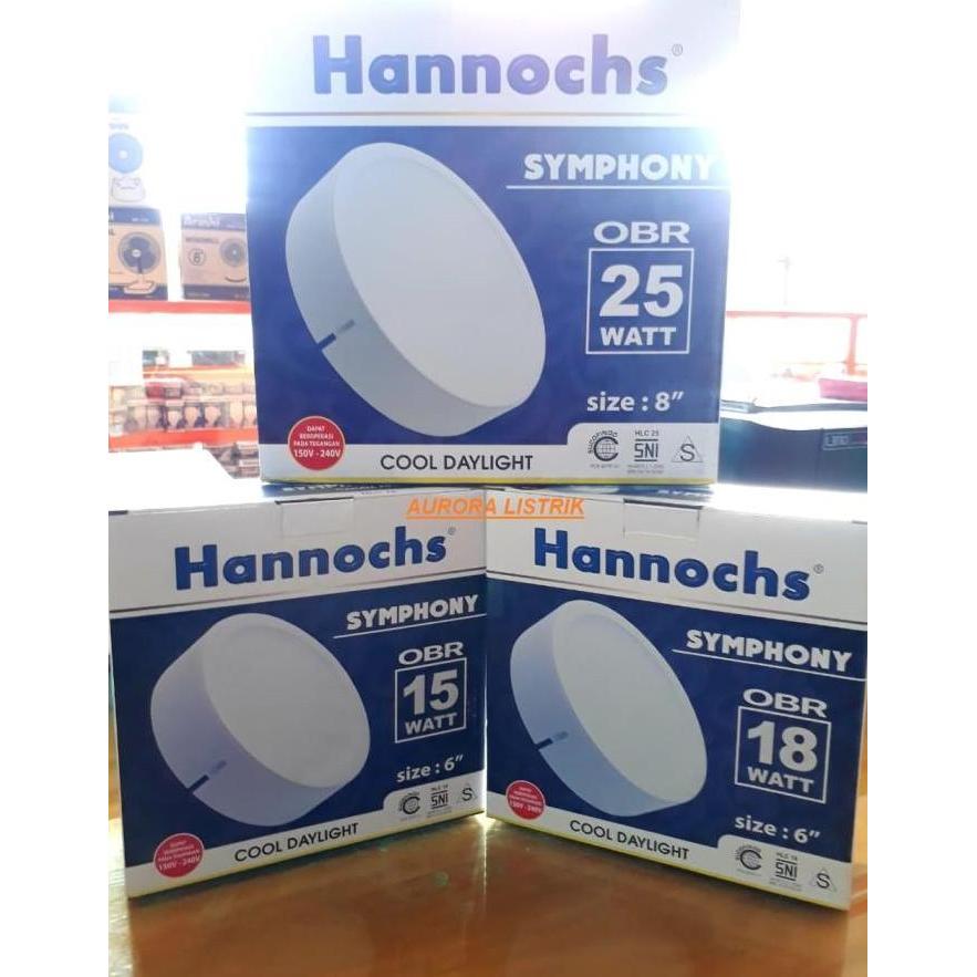 Hannochs Downlight Led SYMPHONY OB 15 Watt / 18 Watt / 25 Watt - Putih