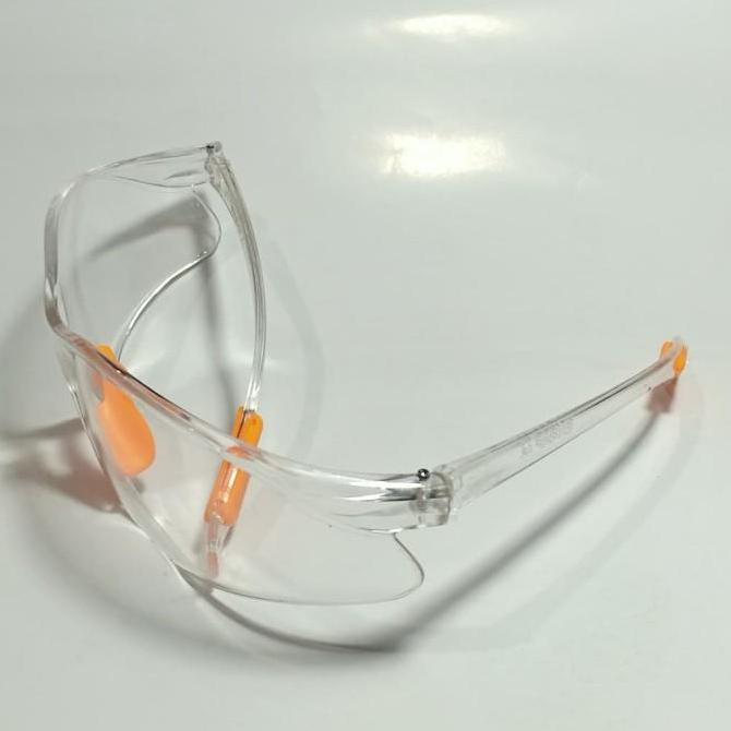 kaca mata fashion safety CLEAR / kaca mata safety gerinda