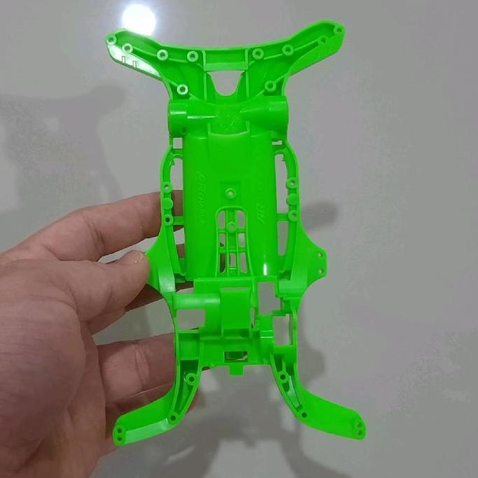 Chassis AR Hijau Ori Tamiya Chassis AR Hijau Fluorescent Ori
