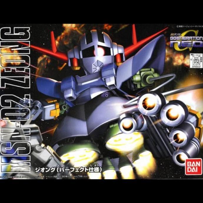 Bandai SD G Generation Neo Perfect Zeong Gundam no zaku sazabi sinanju