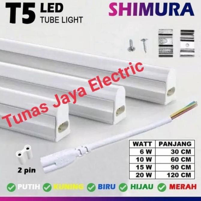 Lampu T5 LED 8W / 9W Panjang 60cm