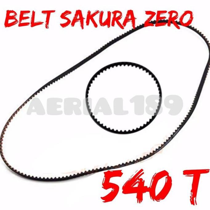 Low Friction Center Front Rear Belt 540T 3Racing Sakura D4 Xi D3 Cs