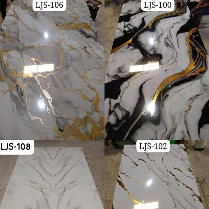 CLEARANCE SALE - wallpanel marmer PVC dekorasi dinding marmer wallpaper dinding marmer