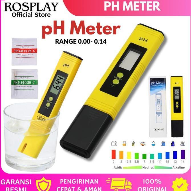 Ph Meter Alat Ukur Air Hidroponik Ph Meter Digital Ph Air Digital Ph