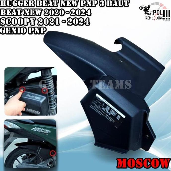 HAGER BEAT NEW 3 BAUT DELUXE STREET SCOOPY GENIO ABS CBS HUGER SPAKBOR KOLONG AIR BLADE PNP