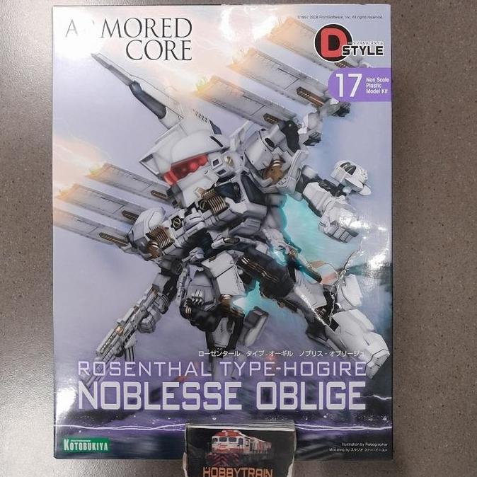 KOTOBUKIYA D STYLE ARMORED CORE ROSENTHAL TYPE HOGIRE NOBLESSE OBLIGE