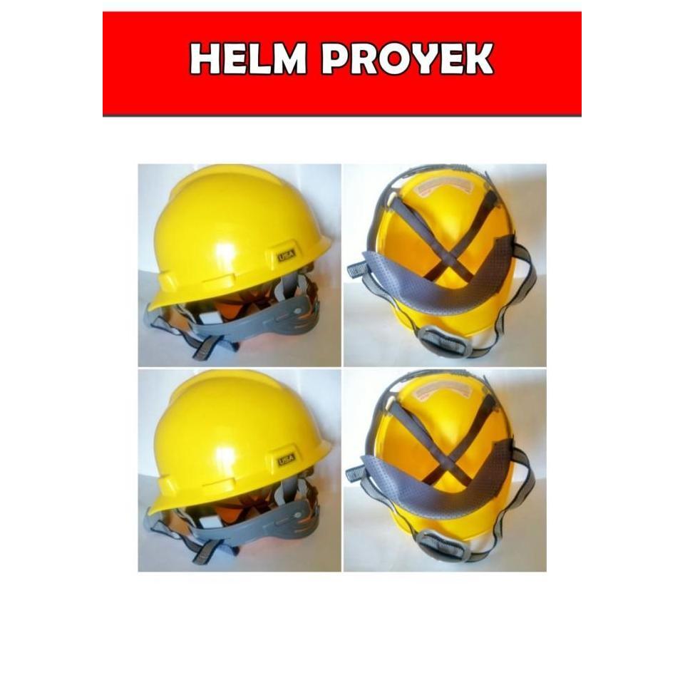 Helm safety proyek / Safety helmet kuning