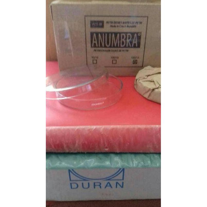 Petri Dish / Cawan Petri, Kaca 120X20 Mm. Anumbra Original