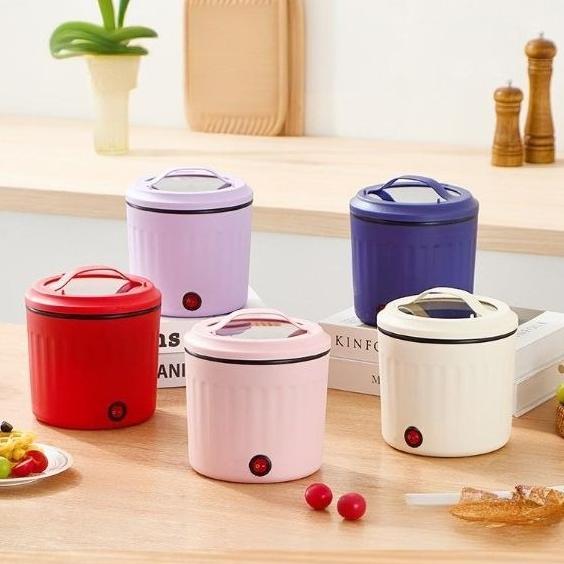 Termurah / Hot Sale Panci Listrik Masak Mini Rice Cooker Panci Elektrik Low Watt Portable Anti Lengk