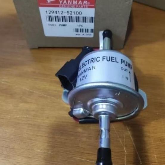 Rotak / Fuel Pump Electric 129612-52100 / 129412-52100 Pompa Solar Yanmar 12V Dan 24V