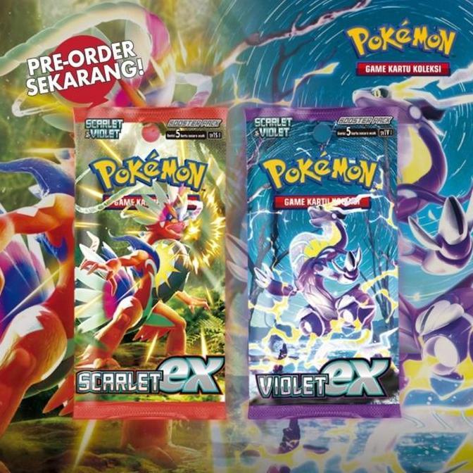 Terlaris Pokemon Tcg Scarlet Booster Box