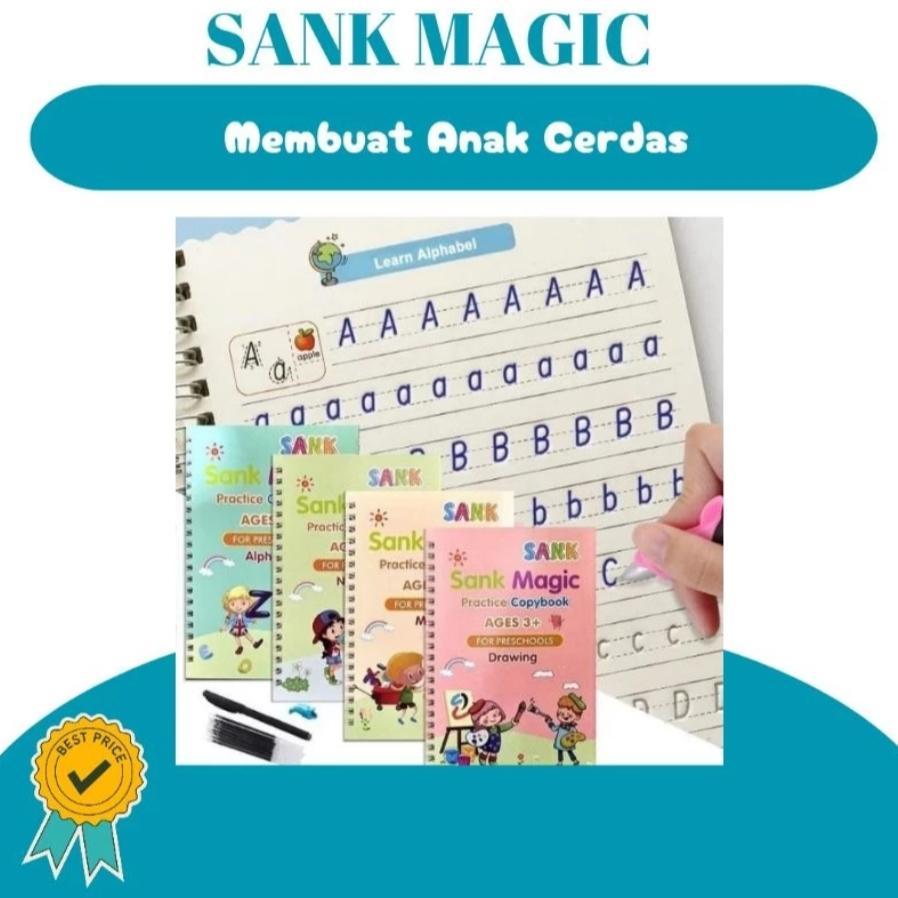 100% AMAN (Promo) COD Paket Exclusive Mainan Edukasi Belajar Anak Cerdas Paket Lengkap Toy SANK MAGI