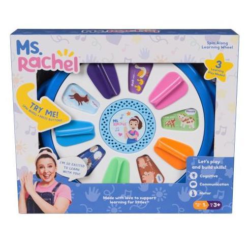 Mainan Ms Rachel Spin & Sing Learning Wheel