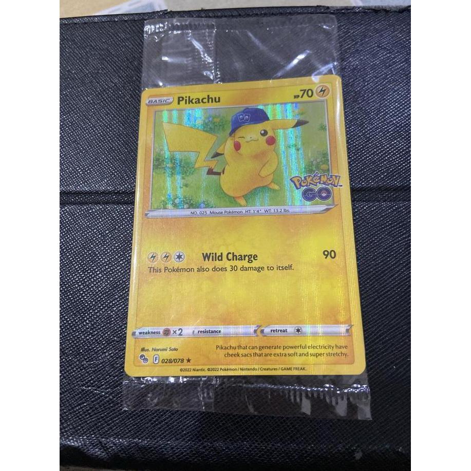 Terlaris Kartu Tcg En Pokemon Go Promo Card Pikachu