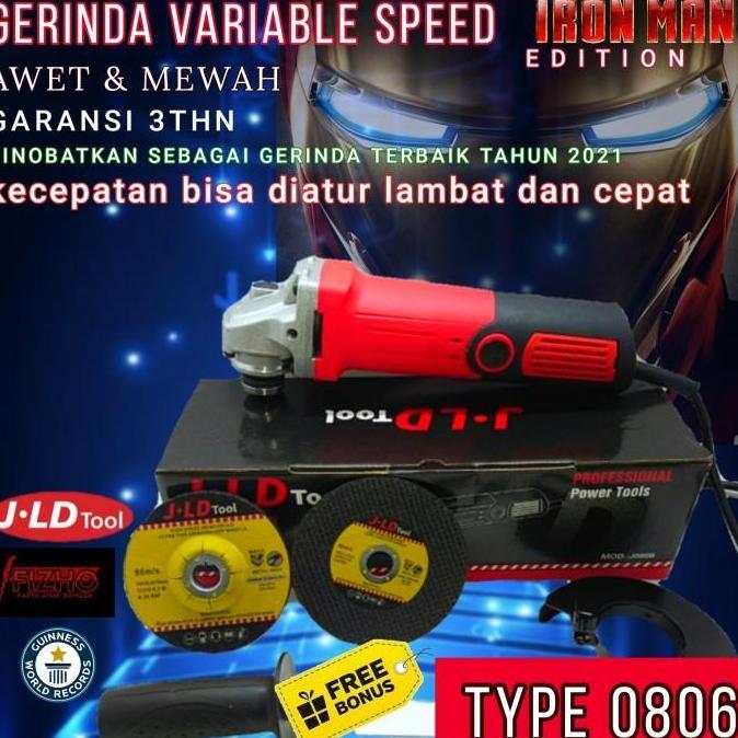 mesin GERINDA uchiha type 800 heavy duty 4inch low watt gerenda