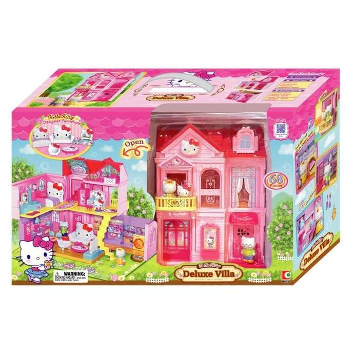 Rumah Boneka Sanrio Daniel & Co Hello Kitty Deluxe Villa Playset