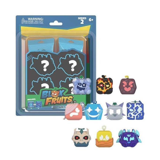 Blox Fruits Random Toy Minifigure 4 Pack S2 Assortment