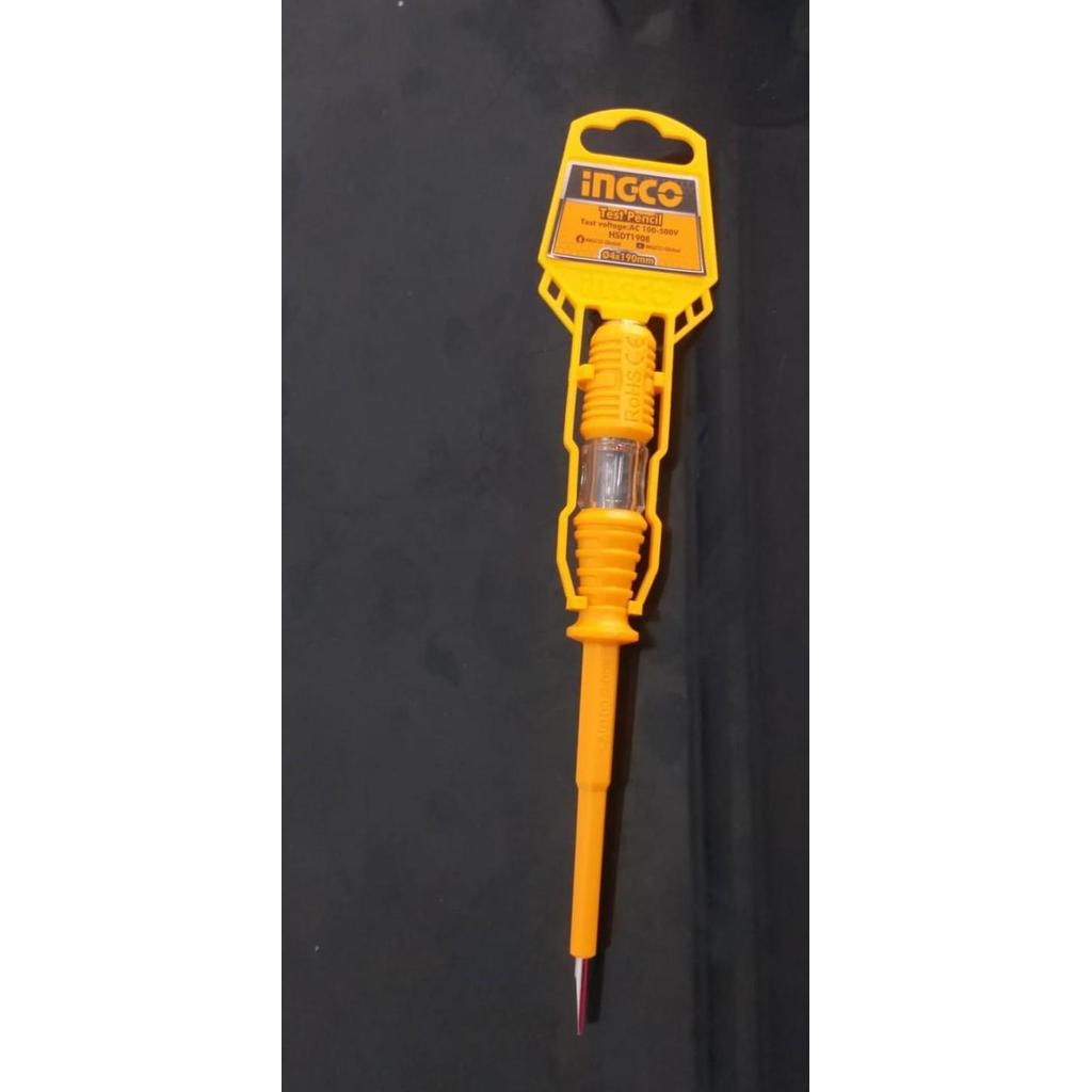 OBENG TESPEN / TESTPEN BESAR / TESPEN LISTRIK / TES PEN INGCO HSDT1908