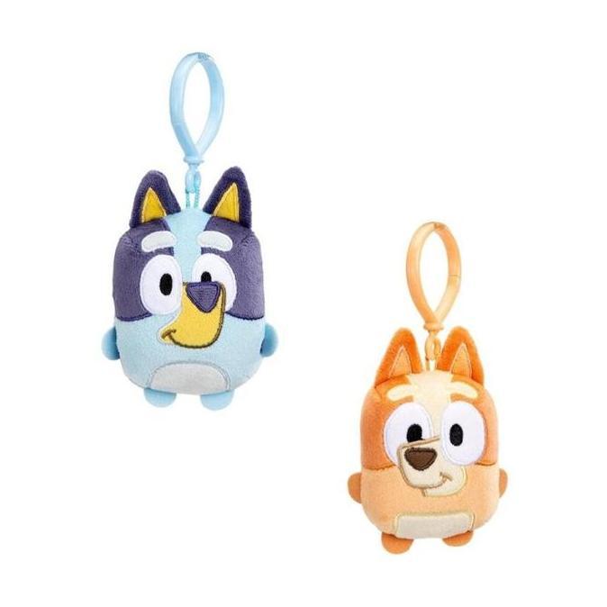 Bluey Bag Charm Mini Clip On Plush Keychain
