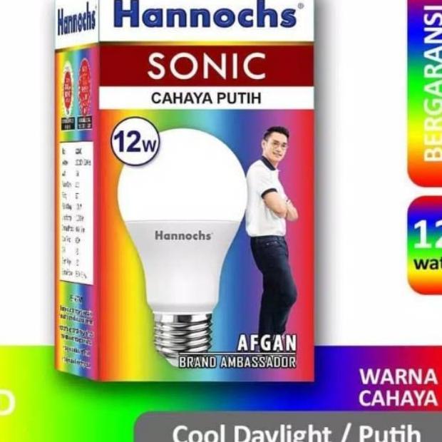 Lampu led Hannochs sonic 12 watt led bulb hannochs 12w