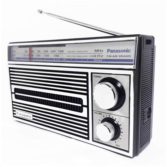 Radio Portable Panasonic RF 5270 Model Jadul AM-FM Klasik ORIGINAL