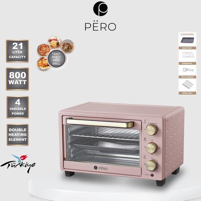 [PROMO 6.6] Pero Multifunction Oven 21L / Oven Listrik Watt Rendah
