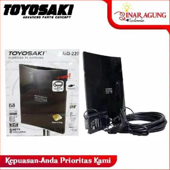 ANTENA TV DIGITAL TOYOSAKI AIO 220 ANTENA INDOOR