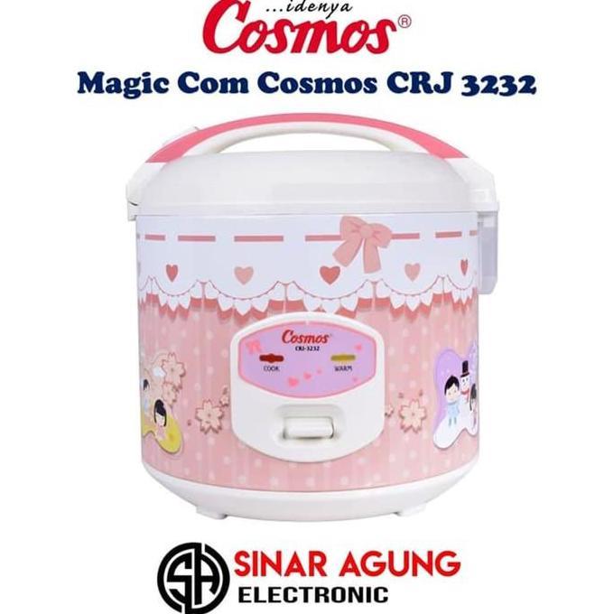 MAGIC COM / RICE COOKER COSMOS CRJ3232 / CRJ-3232 / CRJ 3232 [2 LITER]