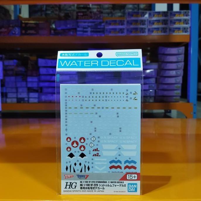 Water Decal VF-22S Macross 7 HG 1/100 Bandai