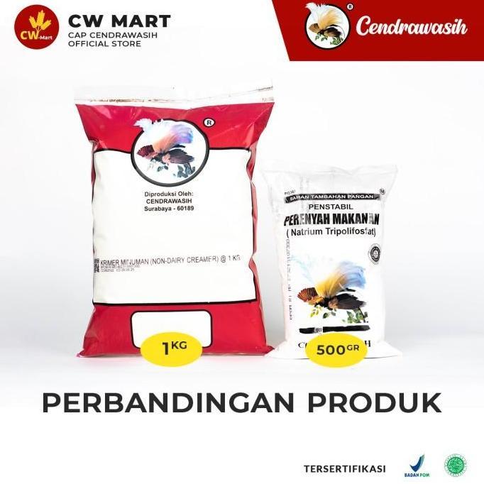 Perenyah Makanan Cap Cendrawasih 500gr
